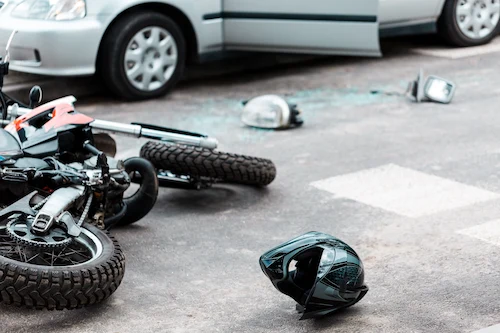 motorcycle crash where the victim needs a Charlotte motorcycle accident attorney